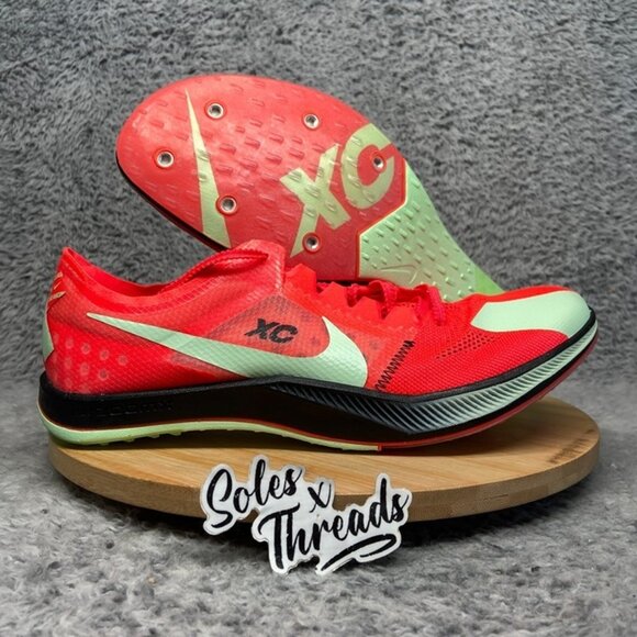 Nike Other - Nike ZoomX Dragonfly XC Track Field Spikes Size 9 Men Bright Crimson DX7992-600